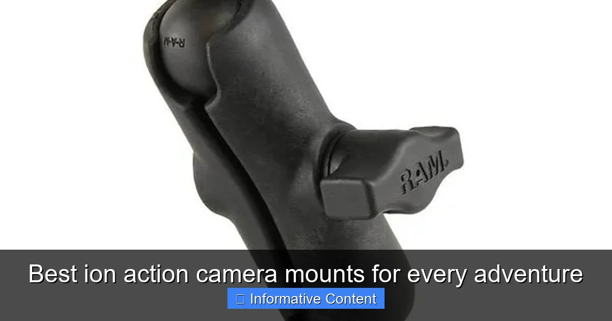 Best ion action camera mounts for every adventure