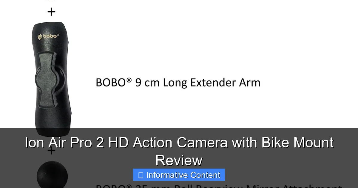 Ion Air Pro 2 HD Action Camera with Bike Mount Review