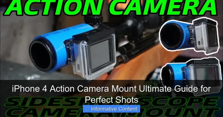 iPhone 4 Action Camera Mount Ultimate Guide for Perfect Shots