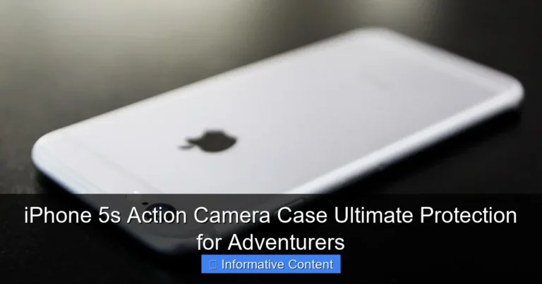 iPhone 5s Action Camera Case Ultimate Protection for Adventurers