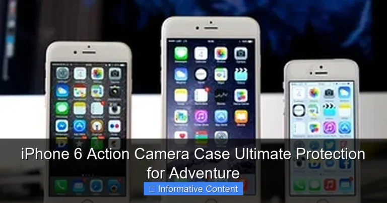 iPhone 6 Action Camera Case Ultimate Protection for Adventure