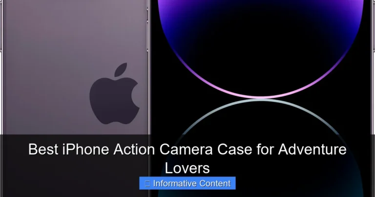 Best iPhone Action Camera Case for Adventure Lovers