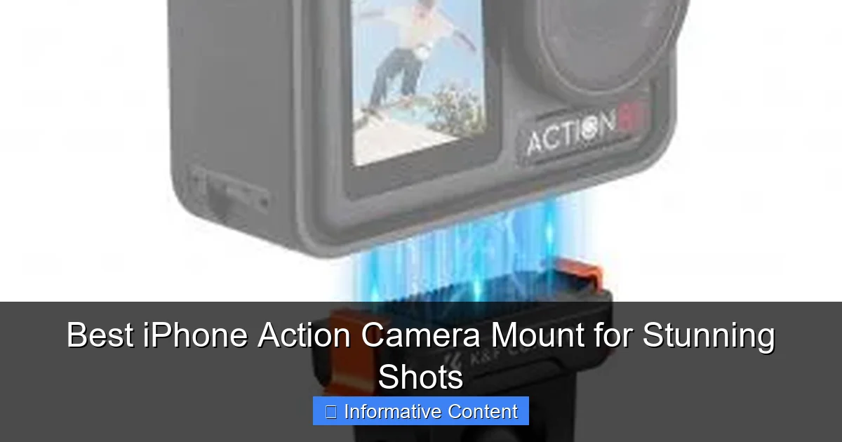 Best iPhone Action Camera Mount for Stunning Shots