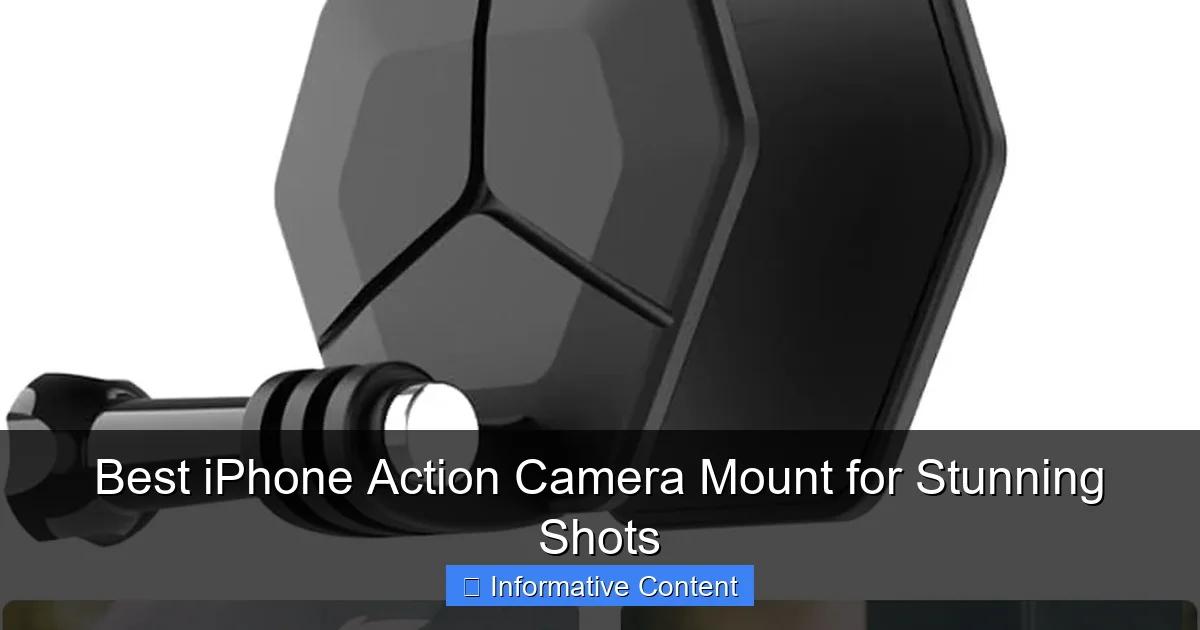 Best iPhone Action Camera Mount for Stunning Shots