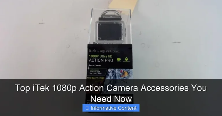 Top iTek 1080p Action Camera Accessories You Need Now