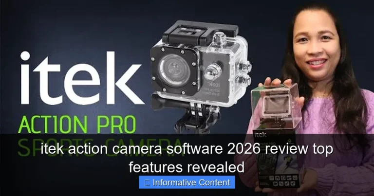 itek action camera software 2026 review top features revealed