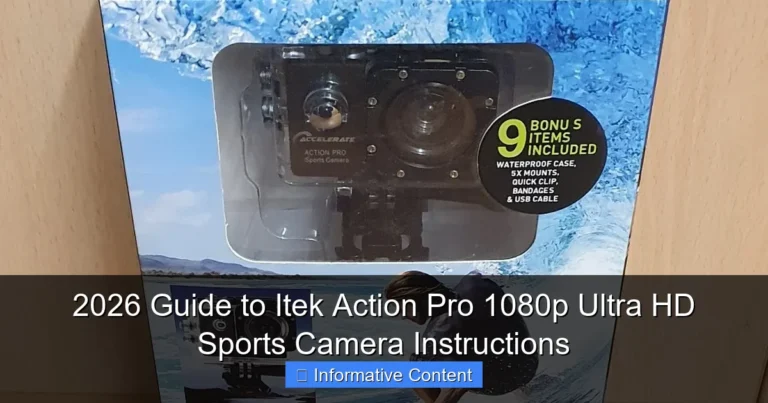 2026 Guide to Itek Action Pro 1080p Ultra HD Sports Camera Instructions