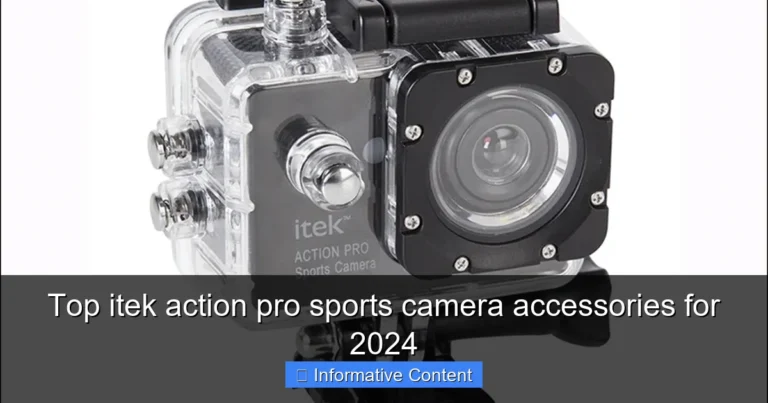 Top itek action pro sports camera accessories for 2024