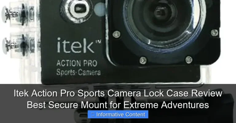 Itek Action Pro Sports Camera Lock Case Review Best Secure Mount for Extreme Adventures