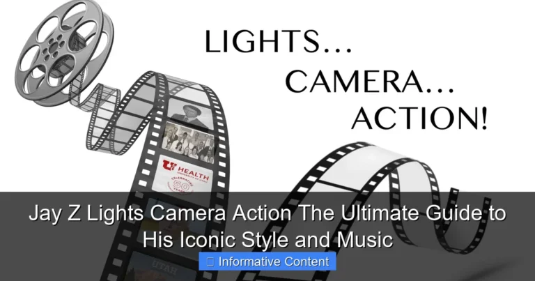Jay Z Lights Camera Action The Ultimate Guide to His Iconic Style and Music