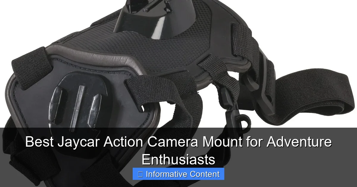 Best Jaycar Action Camera Mount for Adventure Enthusiasts