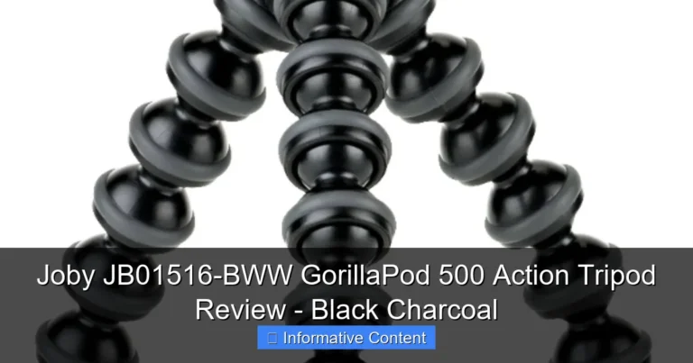 Joby JB01516-BWW GorillaPod 500 Action Tripod Review - Black Charcoal