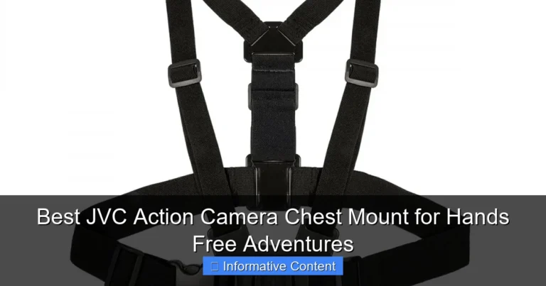 Best JVC Action Camera Chest Mount for Hands Free Adventures