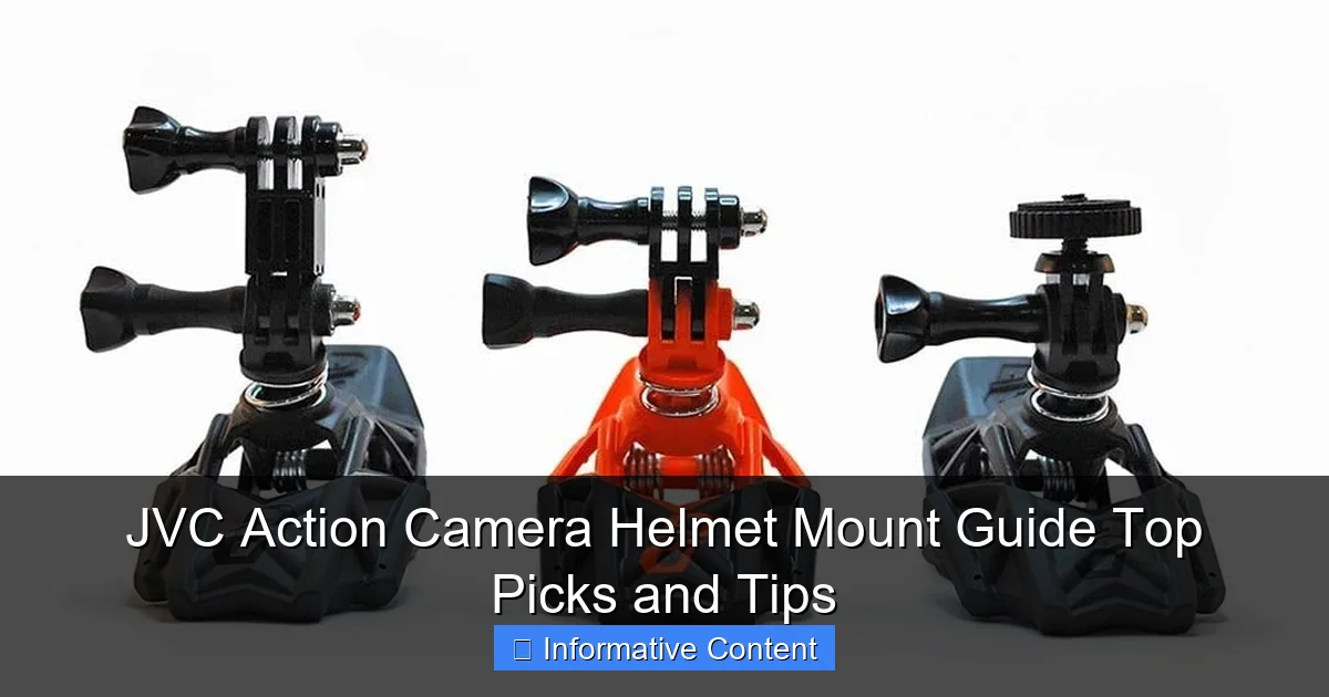 JVC Action Camera Helmet Mount Guide Top Picks and Tips