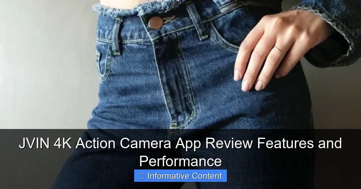 JVIN 4K Action Camera App Review Features and Performance