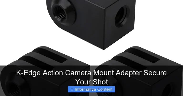 K-Edge Action Camera Mount Adapter Secure Your Shot
