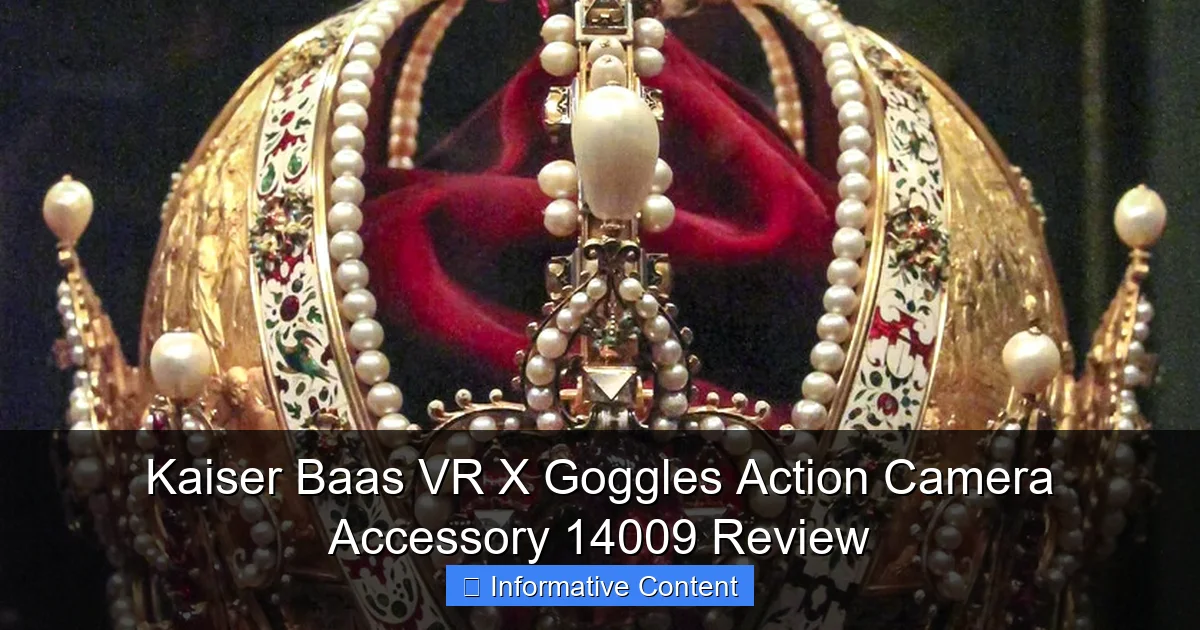 Kaiser Baas VR X Goggles Action Camera Accessory 14009 Review
