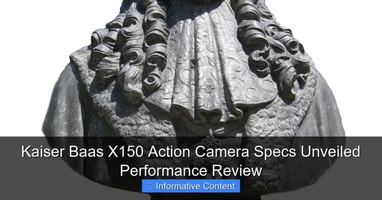 Kaiser Baas X150 Action Camera Specs Unveiled Performance Review
