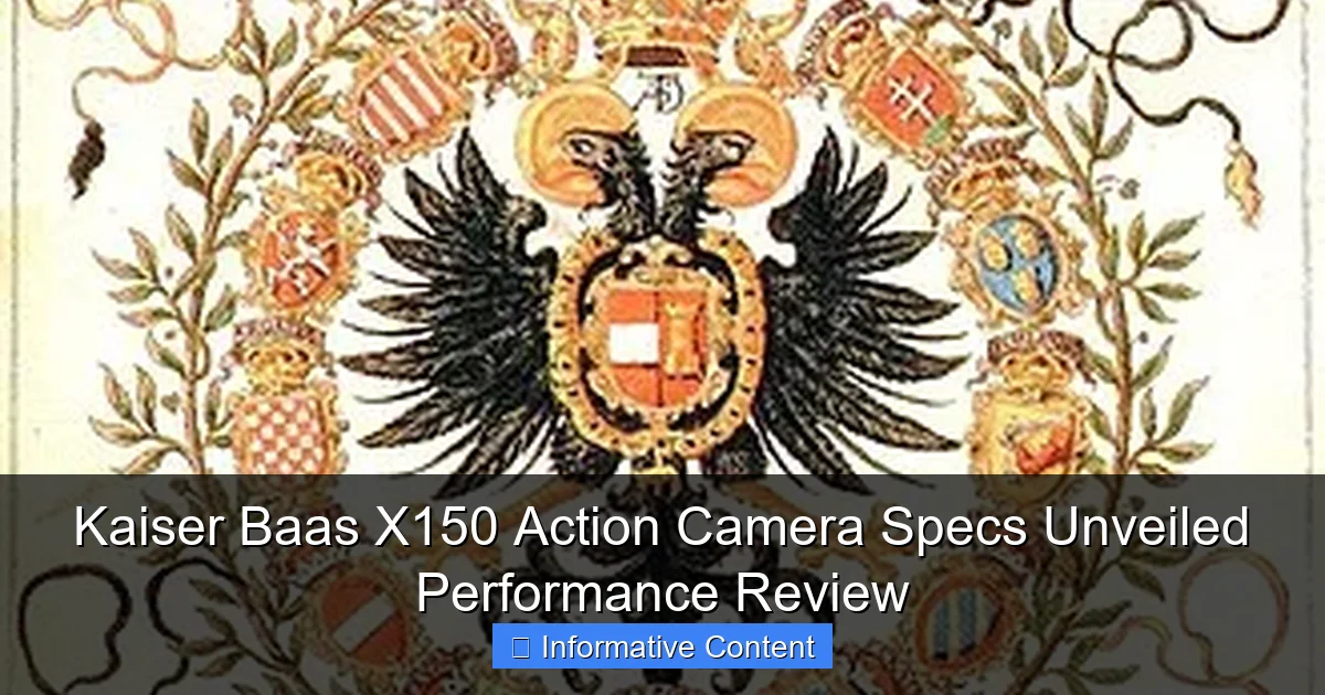 Kaiser Baas X150 Action Camera Specs Unveiled Performance Review