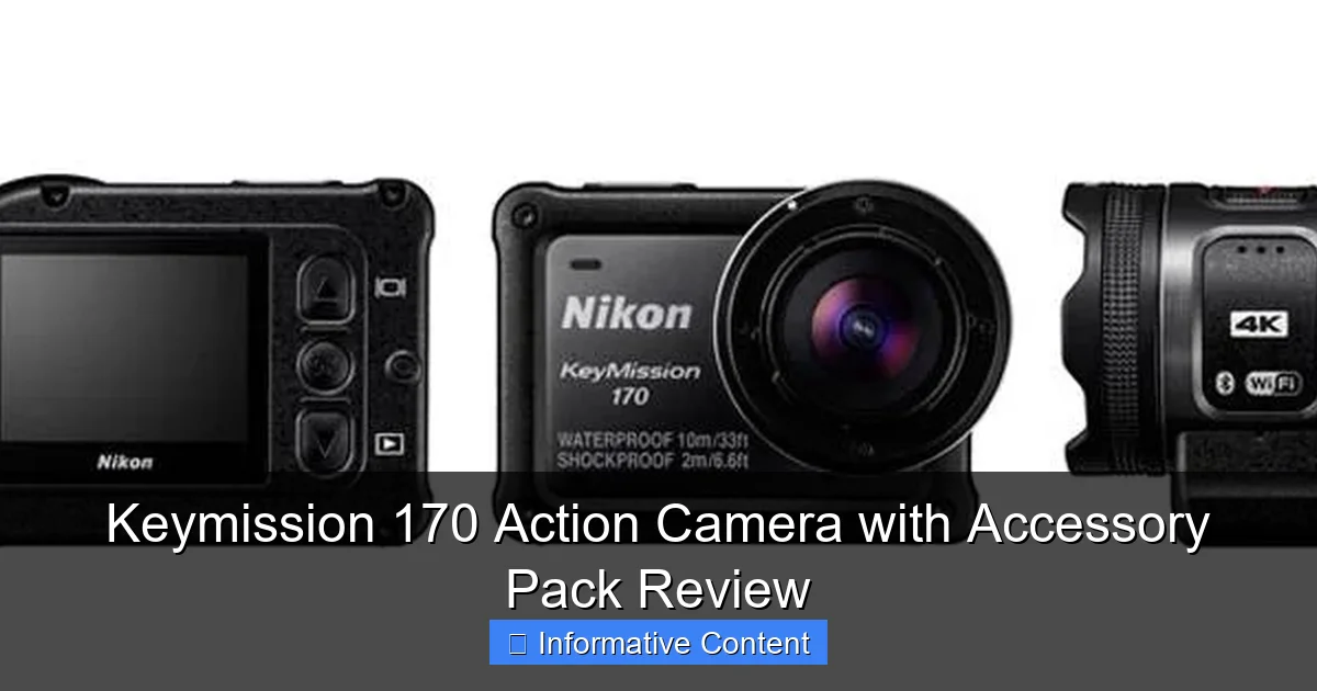 Keymission 170 Action Camera with Accessory Pack Review