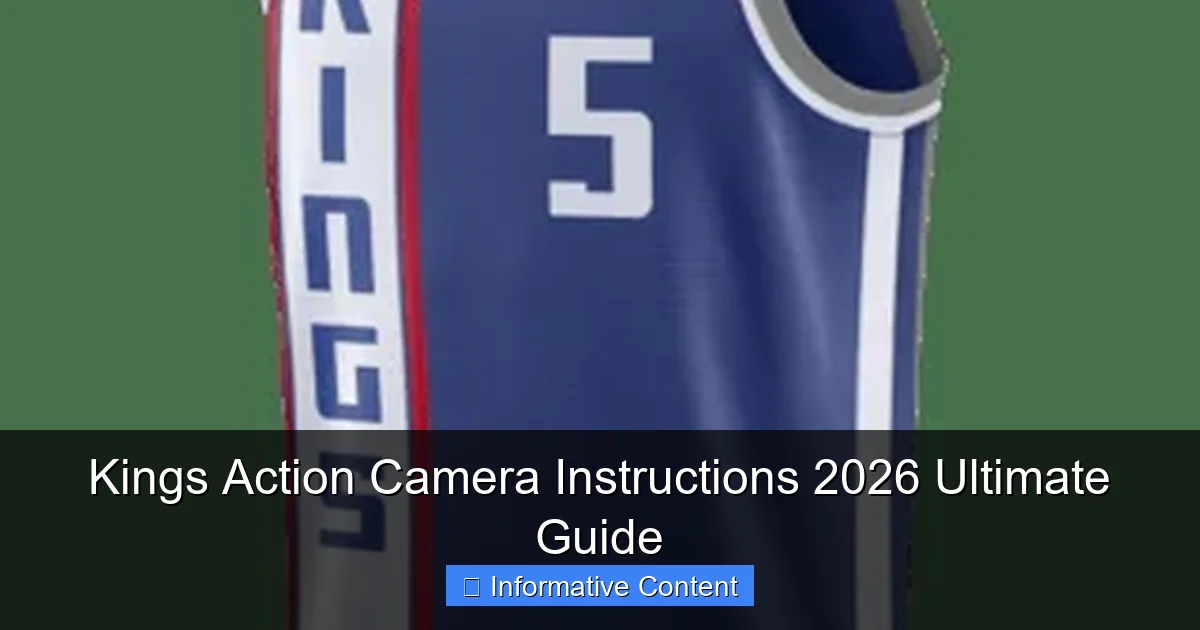 Kings Action Camera Instructions 2026 Ultimate Guide