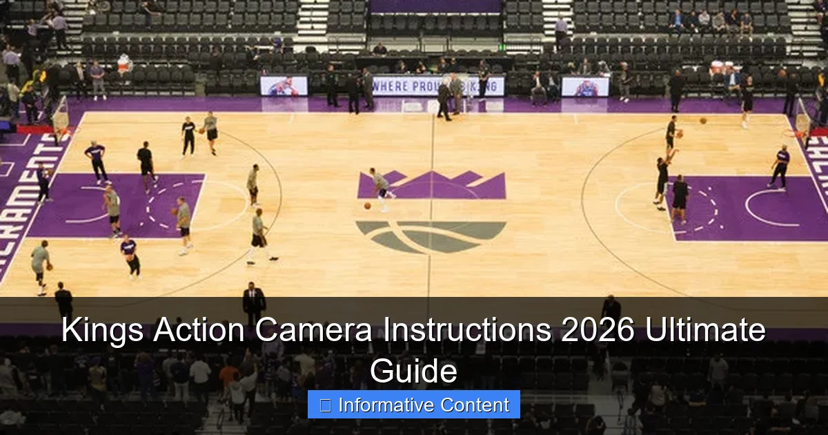 Kings Action Camera Instructions 2026 Ultimate Guide