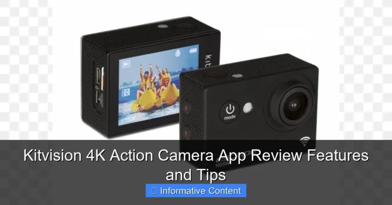 Kitvision 4K Action Camera App Review Features and Tips