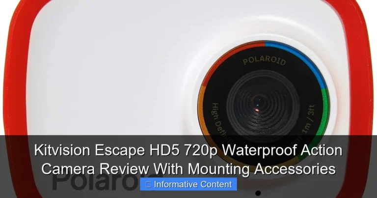 Kitvision Escape HD5 720p Waterproof Action Camera Review With Mounting Accessories