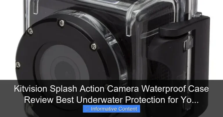 Kitvision Splash Action Camera Waterproof Case Review Best Underwater Protection for Yo...