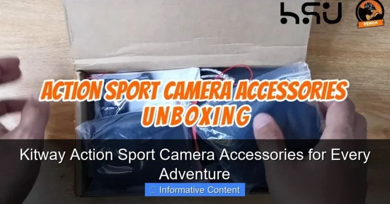 Kitway Action Sport Camera Accessories for Every Adventure