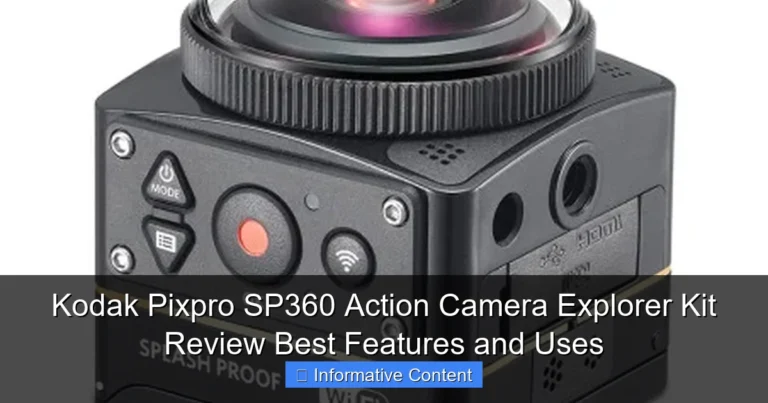 Kodak Pixpro SP360 Action Camera Explorer Kit Review Best Features and Uses