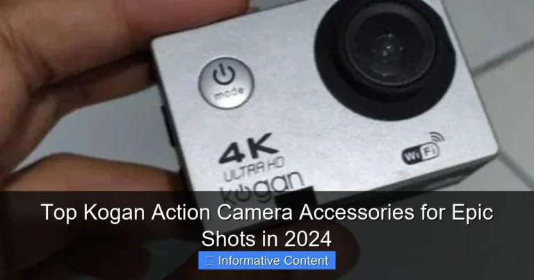 Top Kogan Action Camera Accessories for Epic Shots in 2024