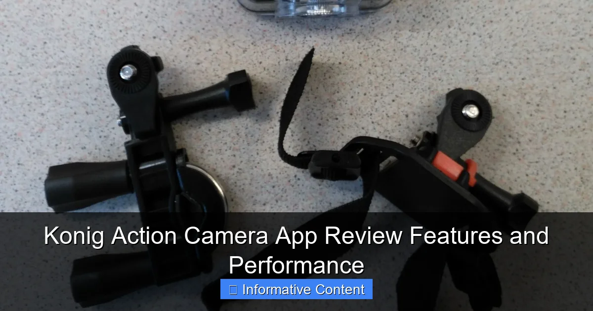 Konig Action Camera App Review Features and Performance