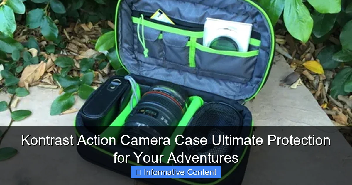 Kontrast Action Camera Case Ultimate Protection for Your Adventures