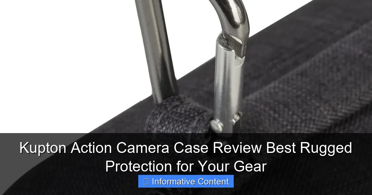 Kupton Action Camera Case Review Best Rugged Protection for Your Gear