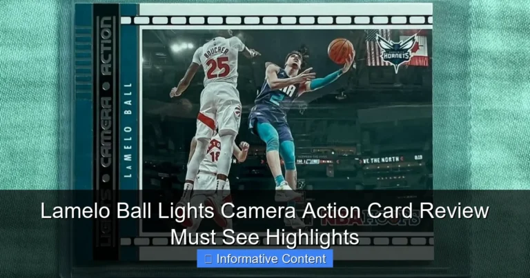 Lamelo Ball Lights Camera Action Card Review Must See Highlights