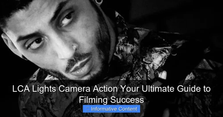 LCA Lights Camera Action Your Ultimate Guide to Filming Success