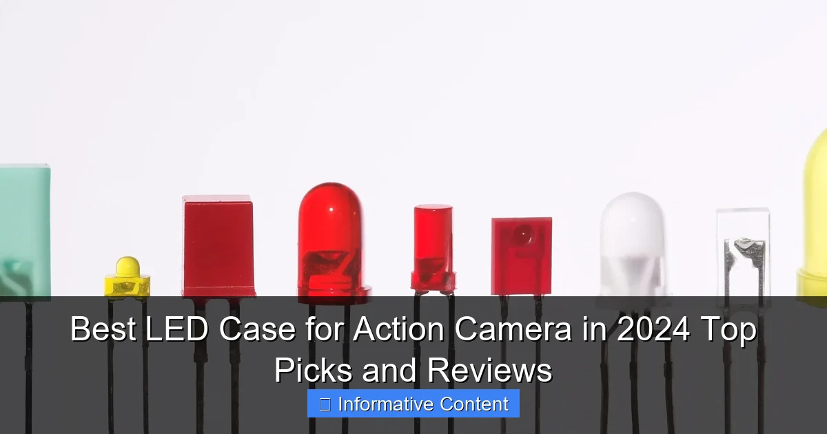 Best LED Case for Action Camera in 2024 Top Picks and Reviews