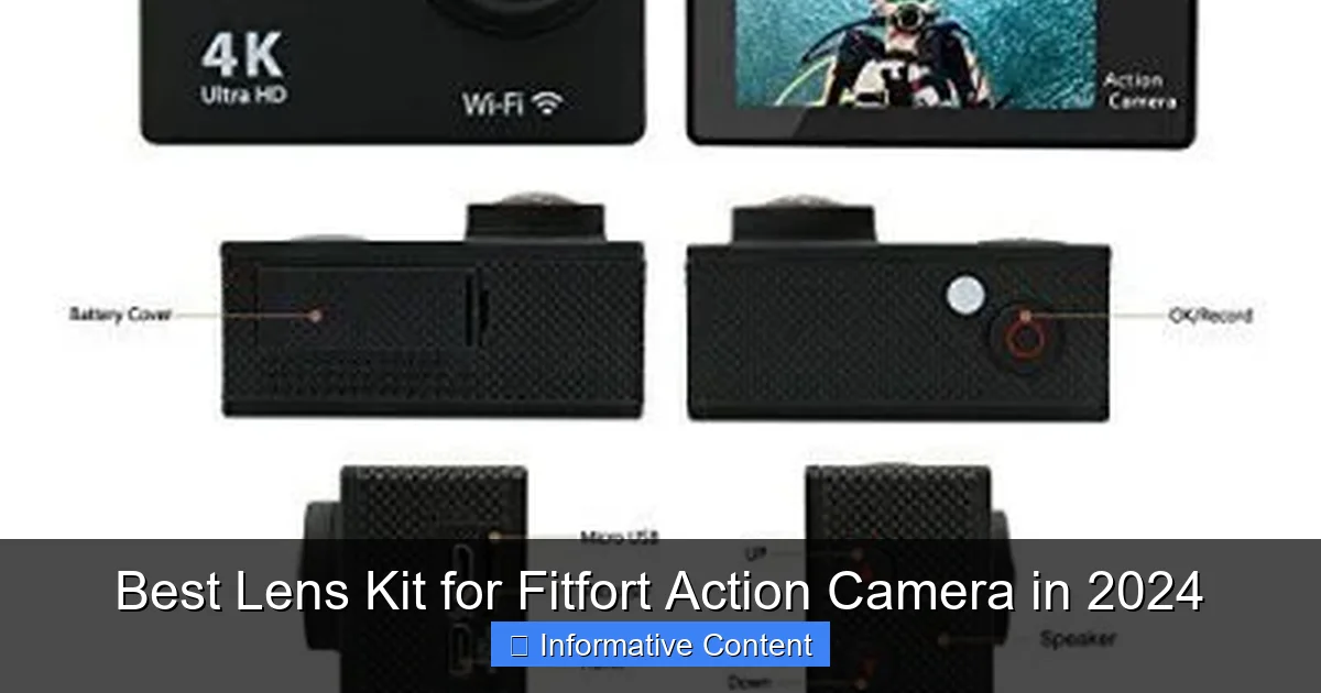 Best Lens Kit for Fitfort Action Camera in 2024
