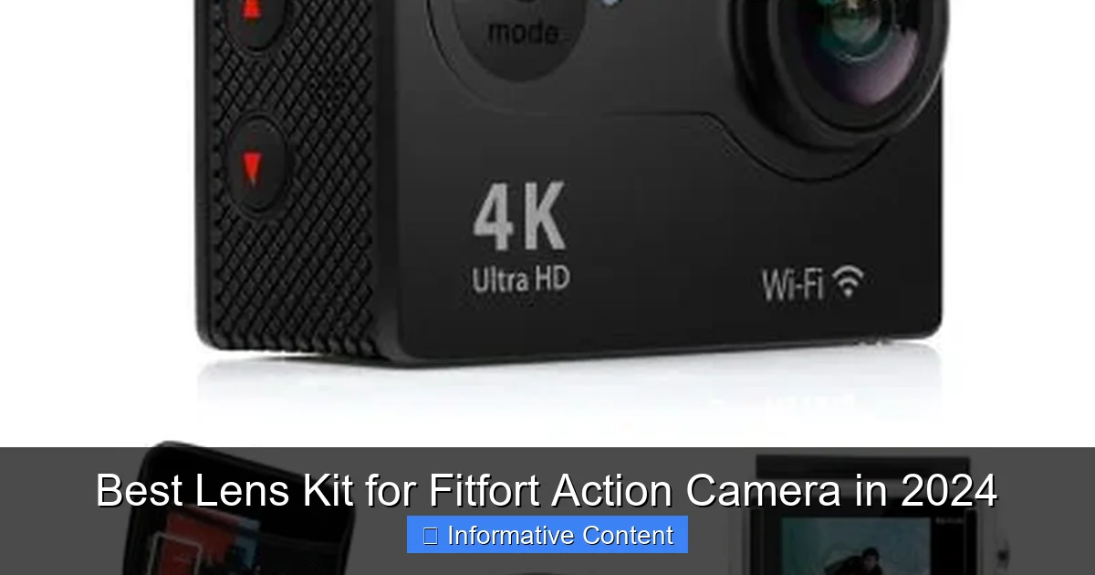 Best Lens Kit for Fitfort Action Camera in 2024
