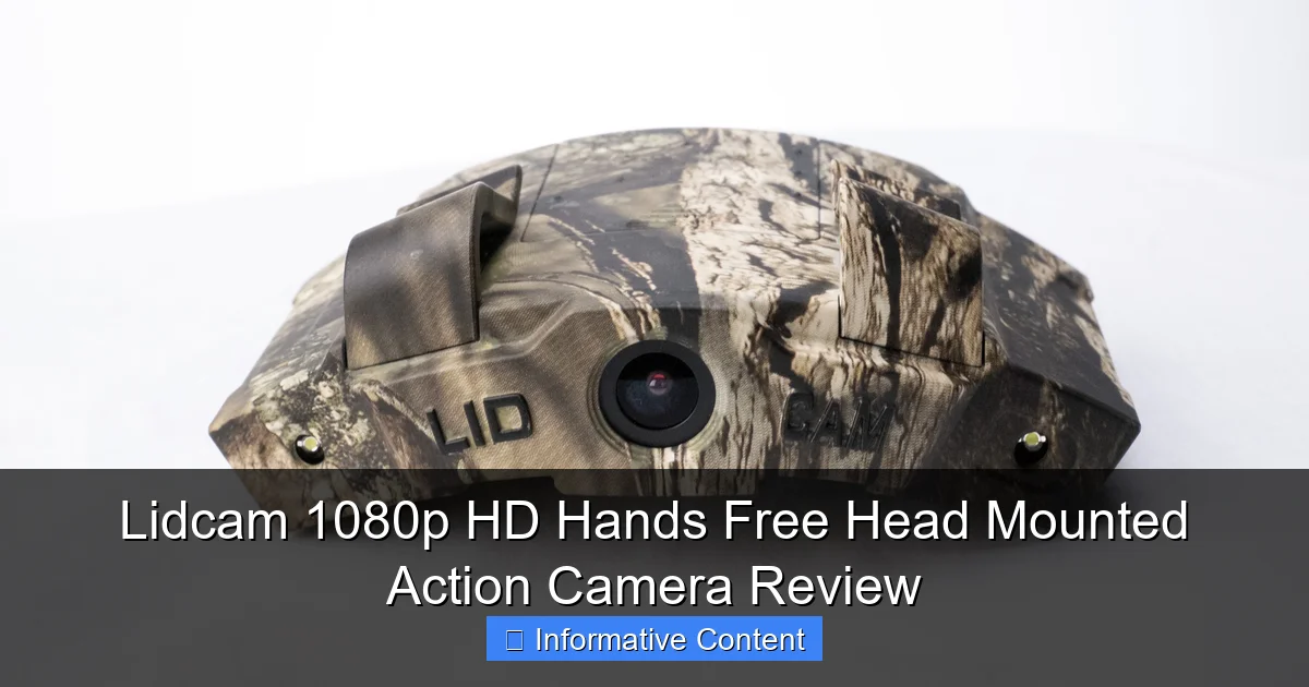 Lidcam 1080p HD Hands Free Head Mounted Action Camera Review