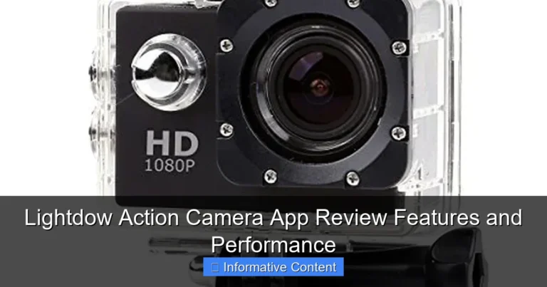 Lightdow Action Camera App Review Features and Performance