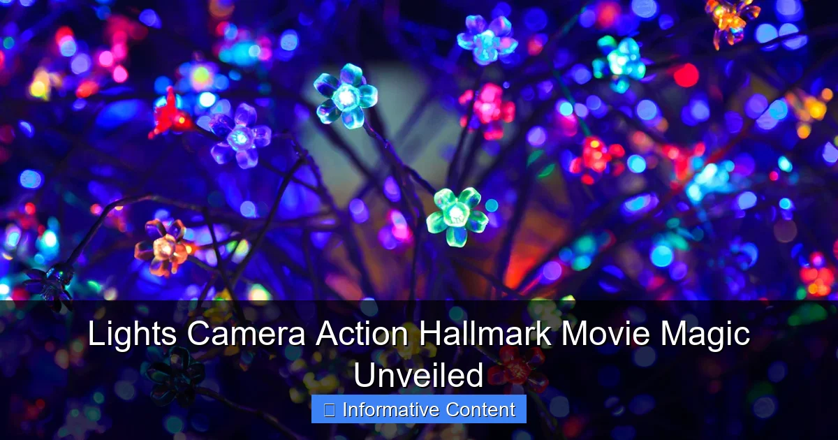 Lights Camera Action Hallmark Movie Magic Unveiled