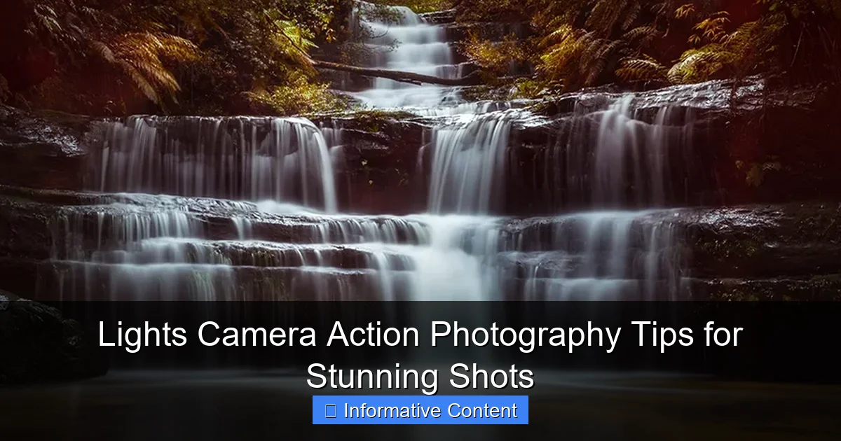 Lights Camera Action Photography Tips for Stunning Shots
