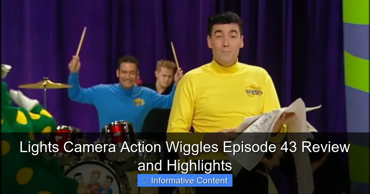 Lights Camera Action Wiggles Episode 43 Review and Highlights