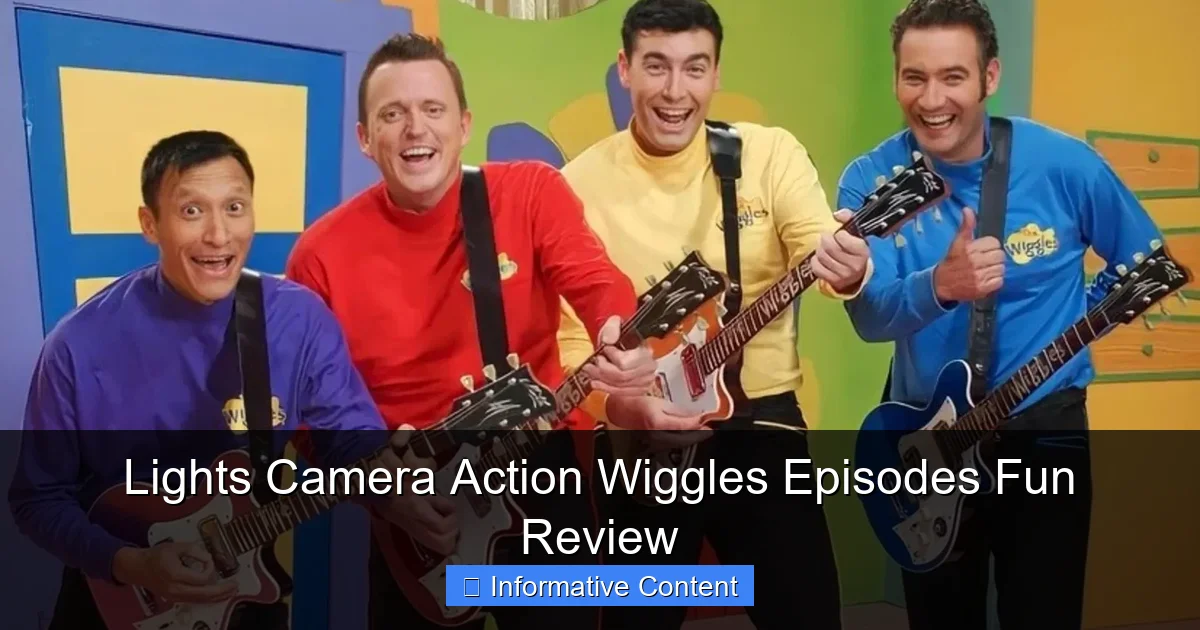 Lights Camera Action Wiggles Episodes Fun Review