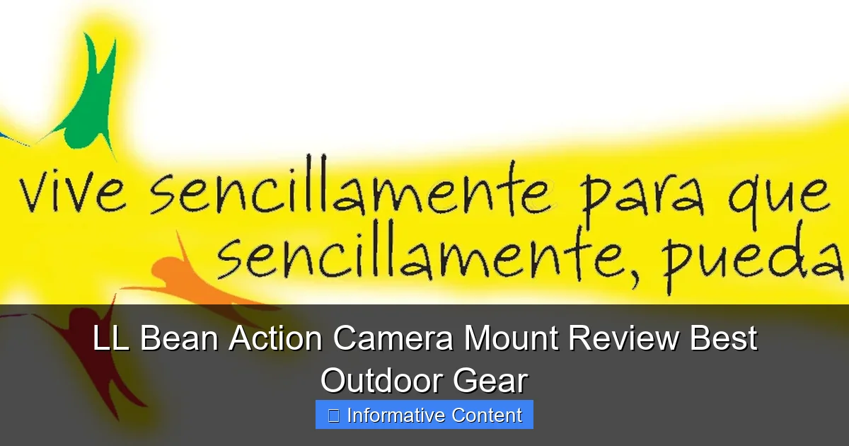 LL Bean Action Camera Mount Review Best Outdoor Gear
