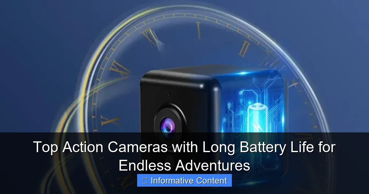 Top Action Cameras with Long Battery Life for Endless Adventures