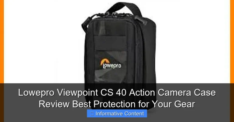 Lowepro Viewpoint CS 40 Action Camera Case Review Best Protection for Your Gear