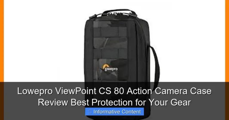 Lowepro ViewPoint CS 80 Action Camera Case Review Best Protection for Your Gear
